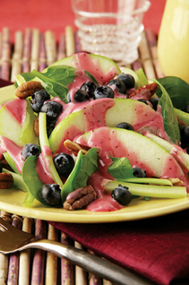 Blueberry Pear Waldorf Salad