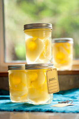 Canned Pear Halves