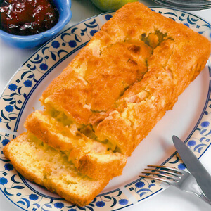 Gingered Green Anjou Bread