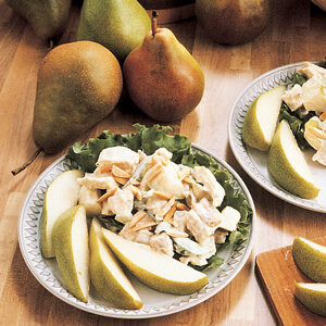 almond-chicken-pear-salad