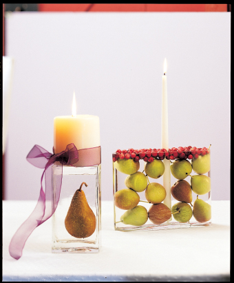 pear-and-candle-centerpiece