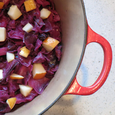 tangy-braised-cabbage-with-pears