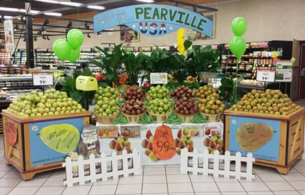 Pear Bureau Northwest Announces Winners in 2015 Display Contest