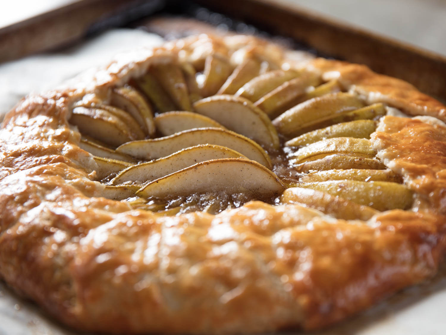 How to Make a Pear Galette With Better Pear Flavor