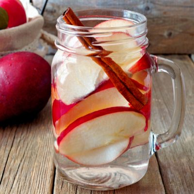 red pear infused water 400