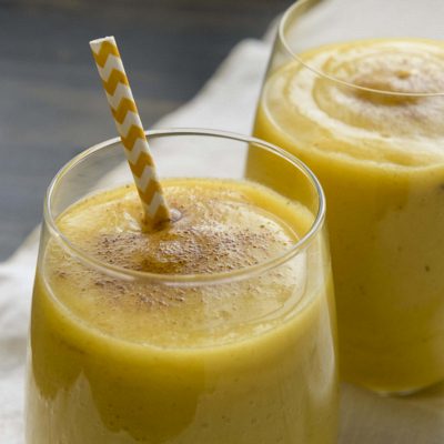 tropical pear and cricket smoothie