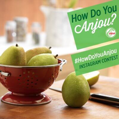 USA Pears Instagram Contest Asks 'How Do You Anjou?'