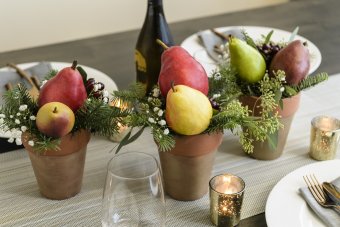 charming-potted-pears-centerpiece